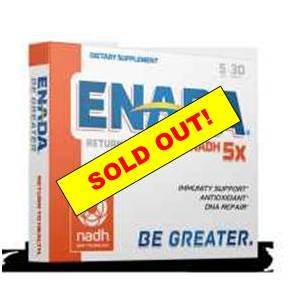 ENADA NADH 5x - 5mg Enteric Coated tablets, 30 tablets per box