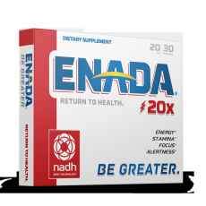 ENADA NADH 20x - 20mg, 30 lozenges per box